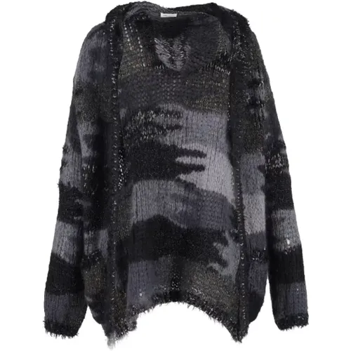 Pre-owned Wool outerwear , female, Sizes: L - Yves Saint Laurent Vintage - Modalova