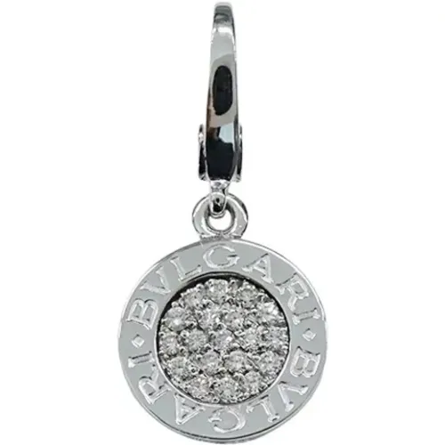 Pre-owned White Gold necklaces , female, Sizes: ONE SIZE - Bvlgari Vintage - Modalova