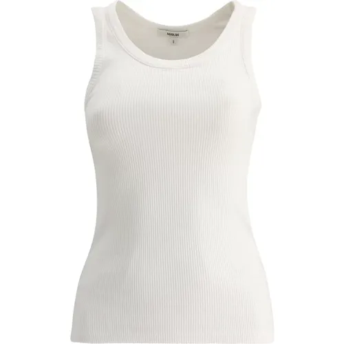 Poppy Tank Top , Damen, Größe: L - Agolde - Modalova