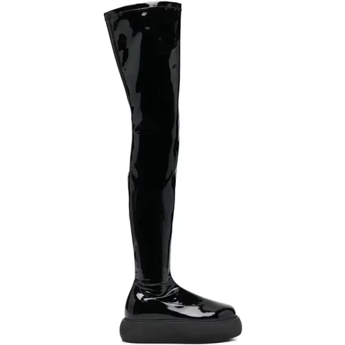 Flatform Long Boots , female, Sizes: 5 UK, 3 UK, 4 UK, 4 1/2 UK - The Attico - Modalova