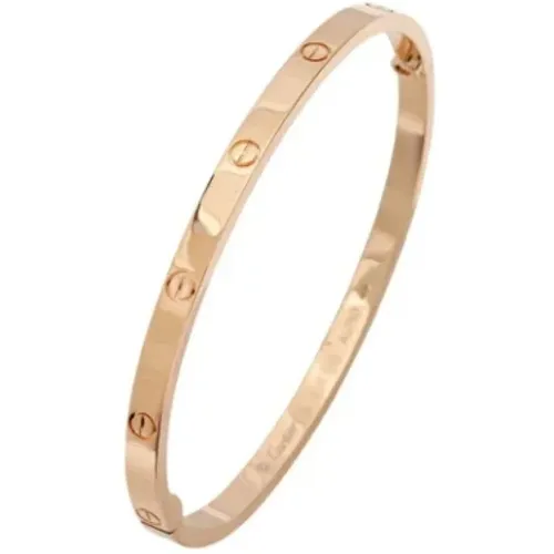 Pre-owned Rose Gold bracelets , female, Sizes: ONE SIZE - Cartier Vintage - Modalova