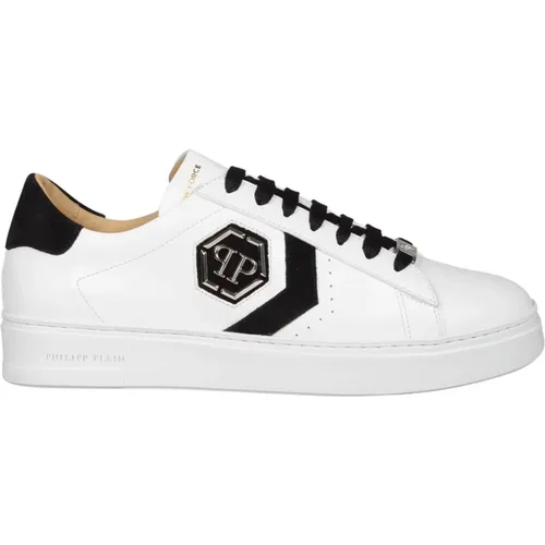 Leather Arrow Force Sneakers , male, Sizes: 10 UK, 7 UK, 11 UK, 6 UK, 8 UK, 9 UK - Philipp Plein - Modalova