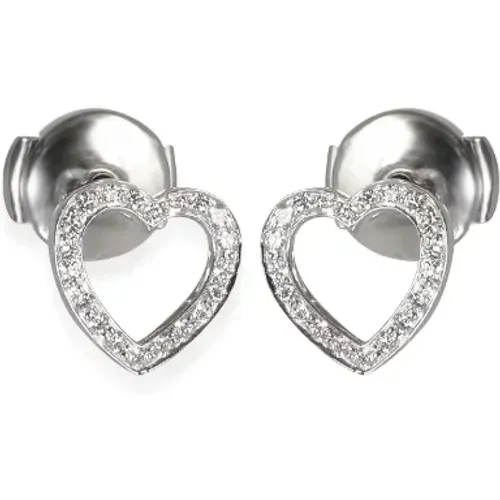 Pre-owned Platinum earrings , female, Sizes: ONE SIZE - Tiffany & Co. Pre-owned - Modalova