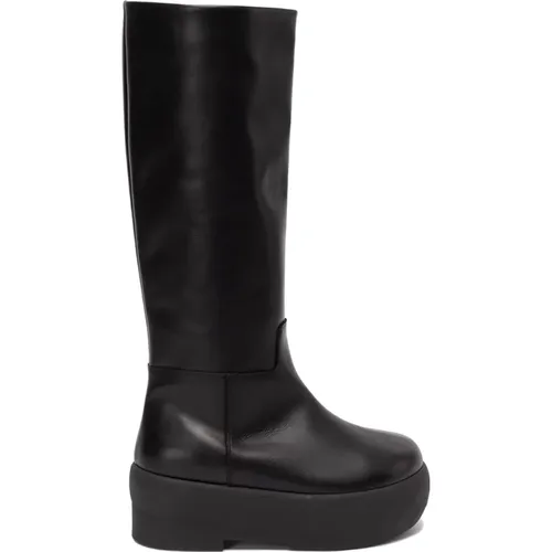 GIA x Pernille Chunky Tubolar Boots , female, Sizes: 5 1/2 UK, 5 UK, 3 UK, 4 UK, 4 1/2 UK - Gia Borghini - Modalova