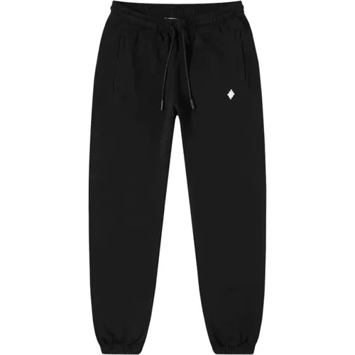 Cross Relax Sweatpants White , male, Sizes: M, L, XL, S, XS - Marcelo Burlon - Modalova