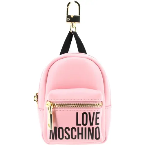 Bag Charms , female, Sizes: ONE SIZE - Love Moschino - Modalova