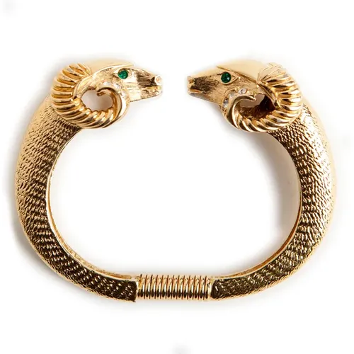 Vintage -Zodiac Gold Armband , Damen, Größe: ONE Size - Kenneth Jay Lane Pre-owned - Modalova
