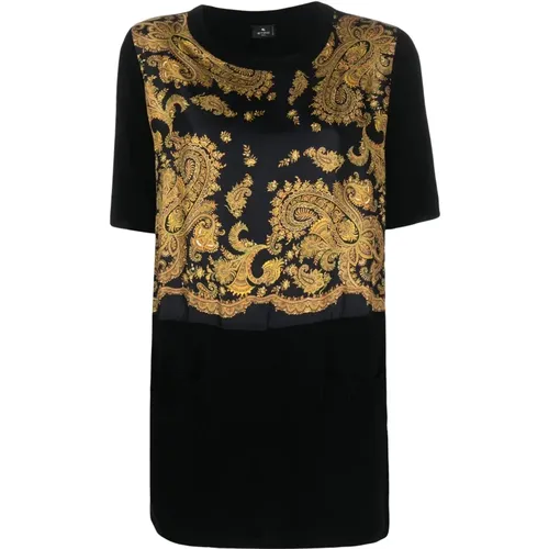 Classic t-shirt , female, Sizes: S, M, 2XS, XS - ETRO - Modalova