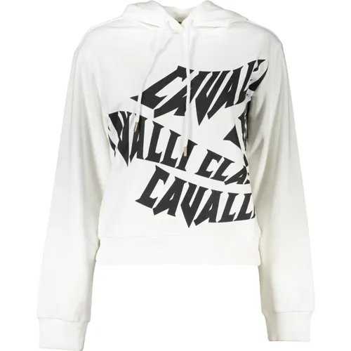 Hooded Sweatshirt Comfort-Chic , female, Sizes: 2XL, L, XL - Cavalli Class - Modalova