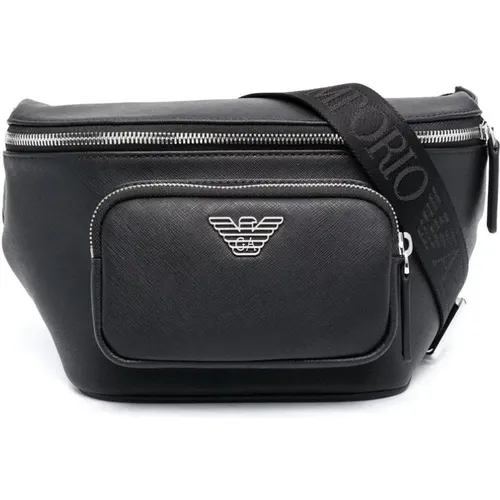 Belt bag , male, Sizes: ONE SIZE - Emporio Armani - Modalova