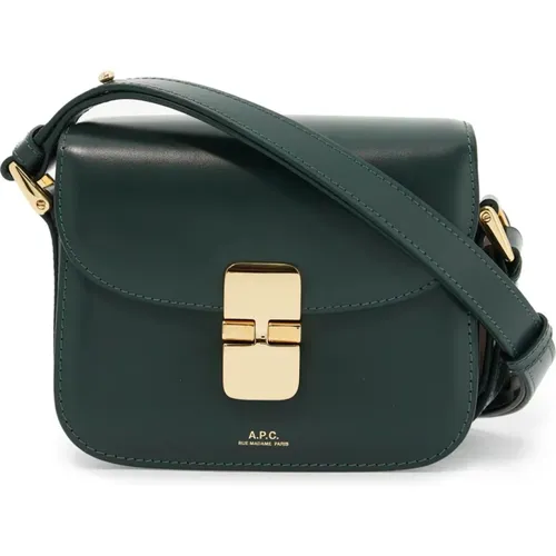 Elegant Mini Bag with Metal Closure , female, Sizes: ONE SIZE - A.p.c. - Modalova