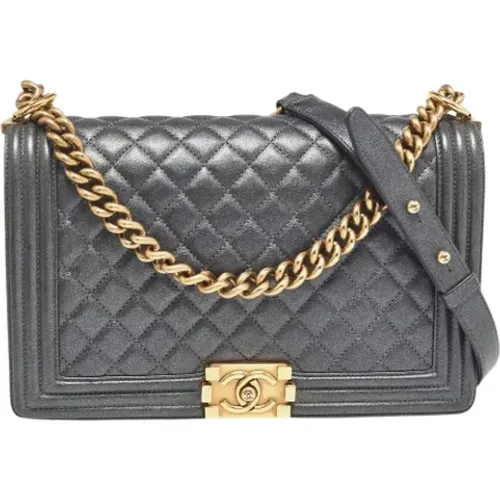 Pre-owned Leather chanel-bags , female, Sizes: ONE SIZE - Chanel Vintage - Modalova