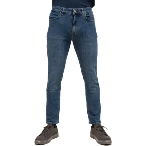 Dark Denim Mens Jeans , male, Sizes: W31, W35, W38 - Jeckerson - Modalova