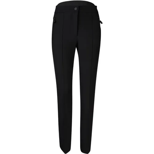 Schwarze Hose für Damen Aw23 , Damen, Größe: XS - Moncler - Modalova