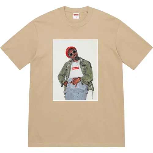 Limitierte Auflage André 3000 Tee Stone , Herren, Größe: 2XL - Supreme - Modalova