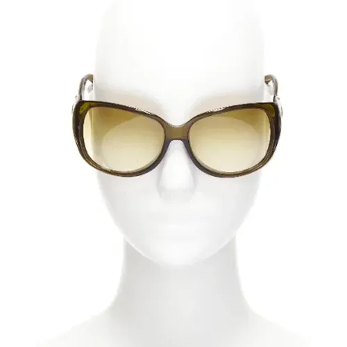 Pre-owned Acetate sunglasses , female, Sizes: ONE SIZE - Gucci Vintage - Modalova