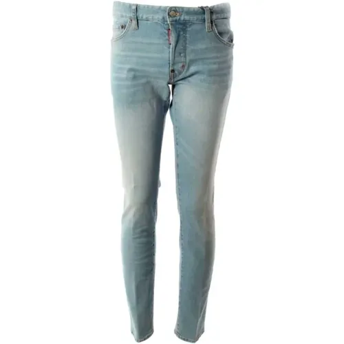 Slim-fit Jeans for Men , male, Sizes: XL, 2XL - Dsquared2 - Modalova