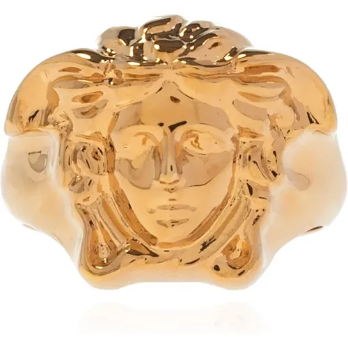 Ring , Herren, Größe: 54 MM - Versace - Modalova