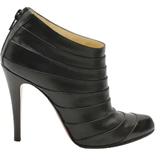 Pre-owned Leather boots , female, Sizes: 2 UK - Christian Louboutin Pre-owned - Modalova
