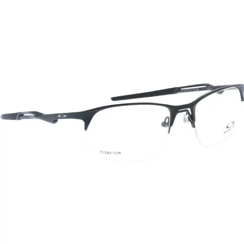 Klassische Schwarze Brillenfassung , unisex, Größe: 56 MM - Oakley - Modalova