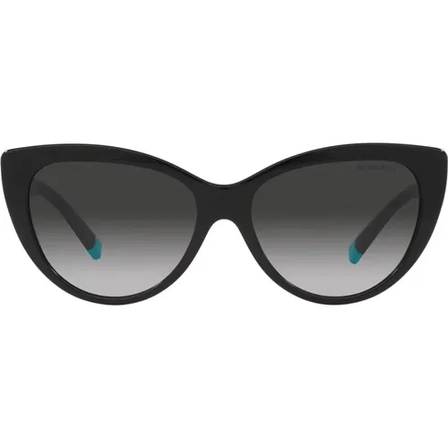 Cat-eye Sonnenbrille mit zeitlosem Stil , Damen, Größe: 56 MM - Tiffany - Modalova