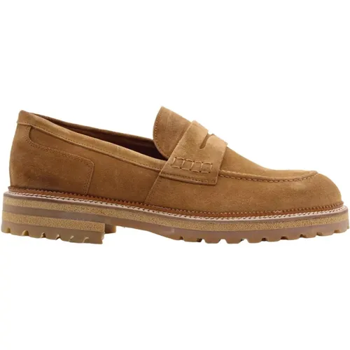 Barroso Moccasin , male, Sizes: 7 1/2 UK, 8 UK, 11 UK, 10 UK, 9 1/2 UK, 8 1/2 UK, 7 UK - Flecs - Modalova