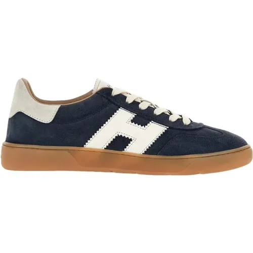 Leather Cool Sneakers , male, Sizes: 6 1/2 UK, 9 UK - Hogan - Modalova