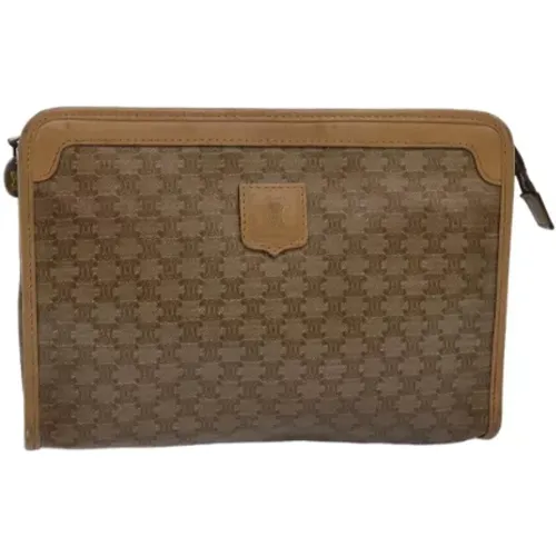 Pre-owned Canvas clutches , female, Sizes: ONE SIZE - Celine Vintage - Modalova