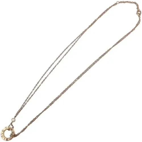 Pre-owned Rose Gold necklaces , female, Sizes: ONE SIZE - Cartier Vintage - Modalova