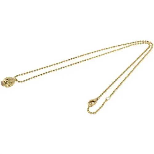 Pre-owned Gold necklaces , female, Sizes: ONE SIZE - Cartier Vintage - Modalova