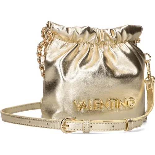 Goldene Bucket Bag für Frauen - Valentino by Mario Valentino - Modalova