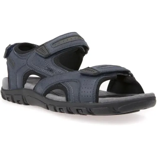 Sandals strada , male, Sizes: 10 UK, 8 UK - Geox - Modalova