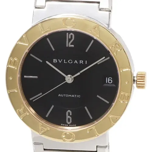 Pre-owned Stainless Steel watches , female, Sizes: ONE SIZE - Bvlgari Vintage - Modalova