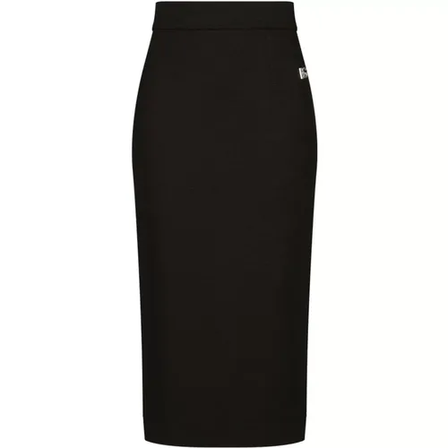 Women's Clothing Skirts Aw23 , female, Sizes: 2XS - Dolce & Gabbana - Modalova