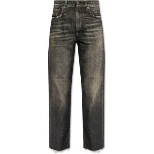 Vintage-Effekt-Jeans , Damen, Größe: W24 - R13 - Modalova