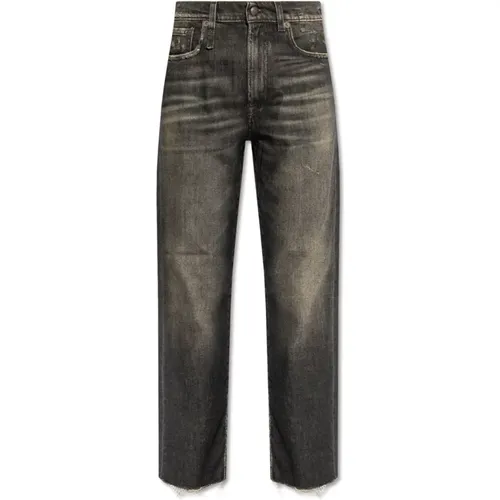 Vintage-Effekt-Jeans R13 - R13 - Modalova