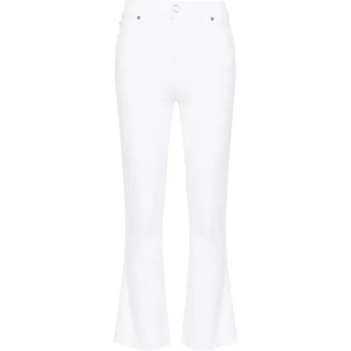 Bootcut Jeans mit hoher Taille , Damen, Größe: W24 - 7 For All Mankind - Modalova