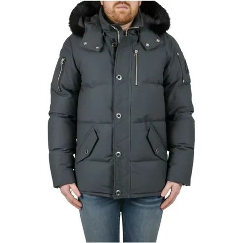 Original 3Q Fur Jacket , male, Sizes: S - Moose Knuckles - Modalova