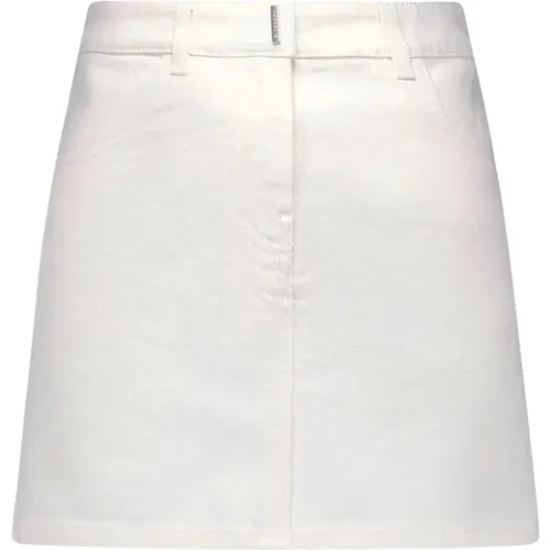 Stylish A-Line Denim Mini Skirt , female, Sizes: S, 2XS, XS - Givenchy - Modalova