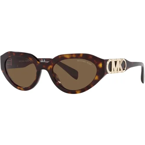 Empire Oval MK 2192 Sunglasses , female, Sizes: 53 MM - Michael Kors - Modalova