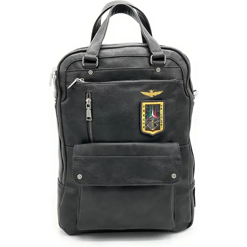 Piloten-PC-Rucksack , Herren, Größe: ONE Size - aeronautica militare - Modalova