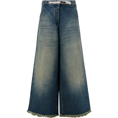 Wide Jeans , Herren, Größe: M - Moncler - Modalova