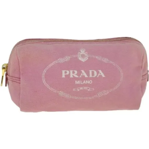 Pre-owned Cotton prada-bags , female, Sizes: ONE SIZE - Prada Vintage - Modalova