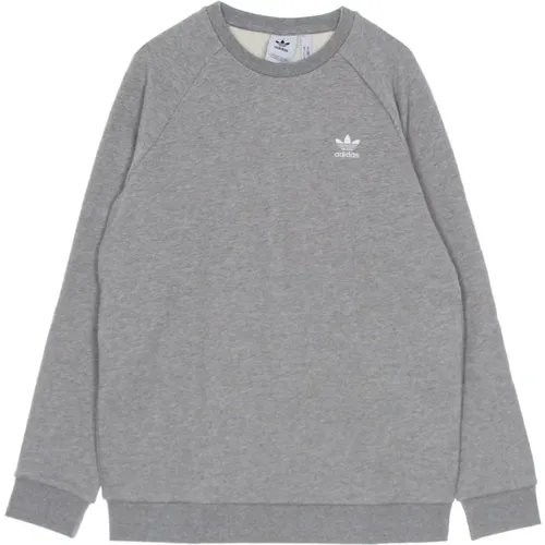 Lightweight Crewneck Sweatshirt Loungewear Essentials , male, Sizes: XL, L - Adidas - Modalova