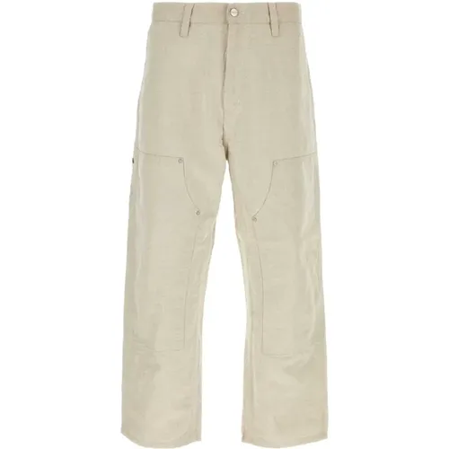 Doppelknie Sand Baumwollmischung Hose - Carhartt WIP - Modalova