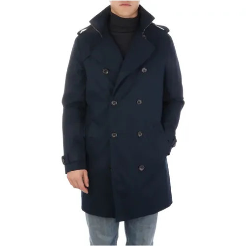 Stylish Coat , male, Sizes: 2XL, XL, L, 3XL - Aquascutum - Modalova