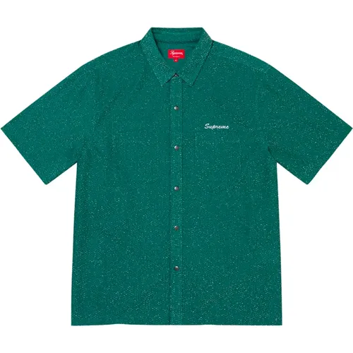 Grünes Lurex Shirt Limited Edition - Supreme - Modalova