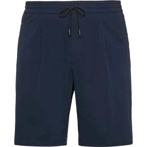 Casual Shorts,Short Shorts,Bermuda Shorts aus Stretch-Recycling-Nylon - Boggi Milano - Modalova