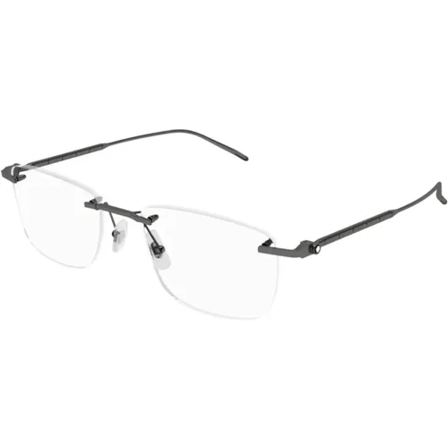 Gunmetal Brille 0215O MONTBLANC - Montblanc - Modalova