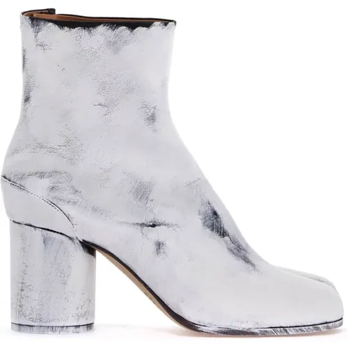 Weiße Tabi Stiefeletten - Maison Margiela - Modalova